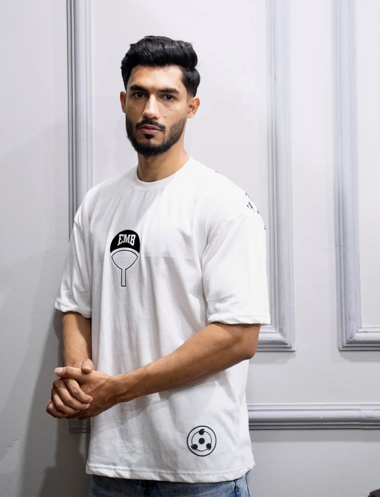 Sauske Uchiha (Curse Mark) - White Tshirt