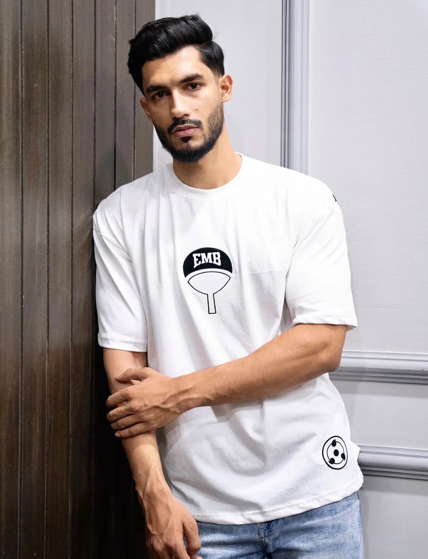 Sauske Uchiha (Curse Mark) - White Tshirt
